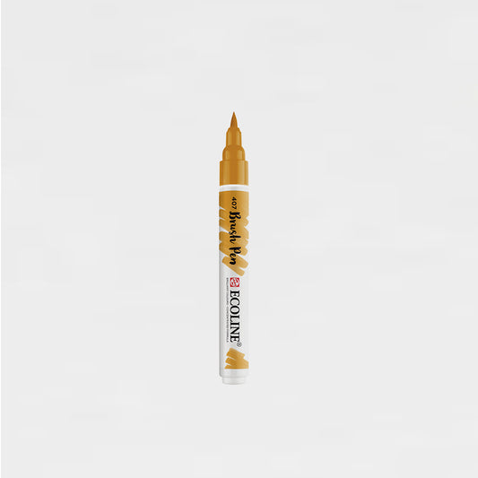 Ecoline Brushpen 407 Dunkler Ocker