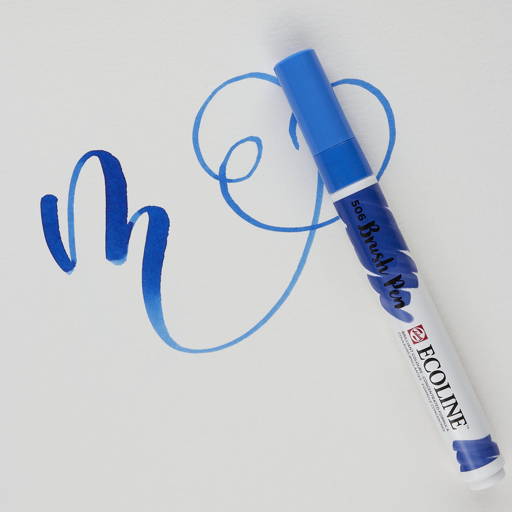 Ecoline Brushpen 506 Ultramarin Dunkel (1)