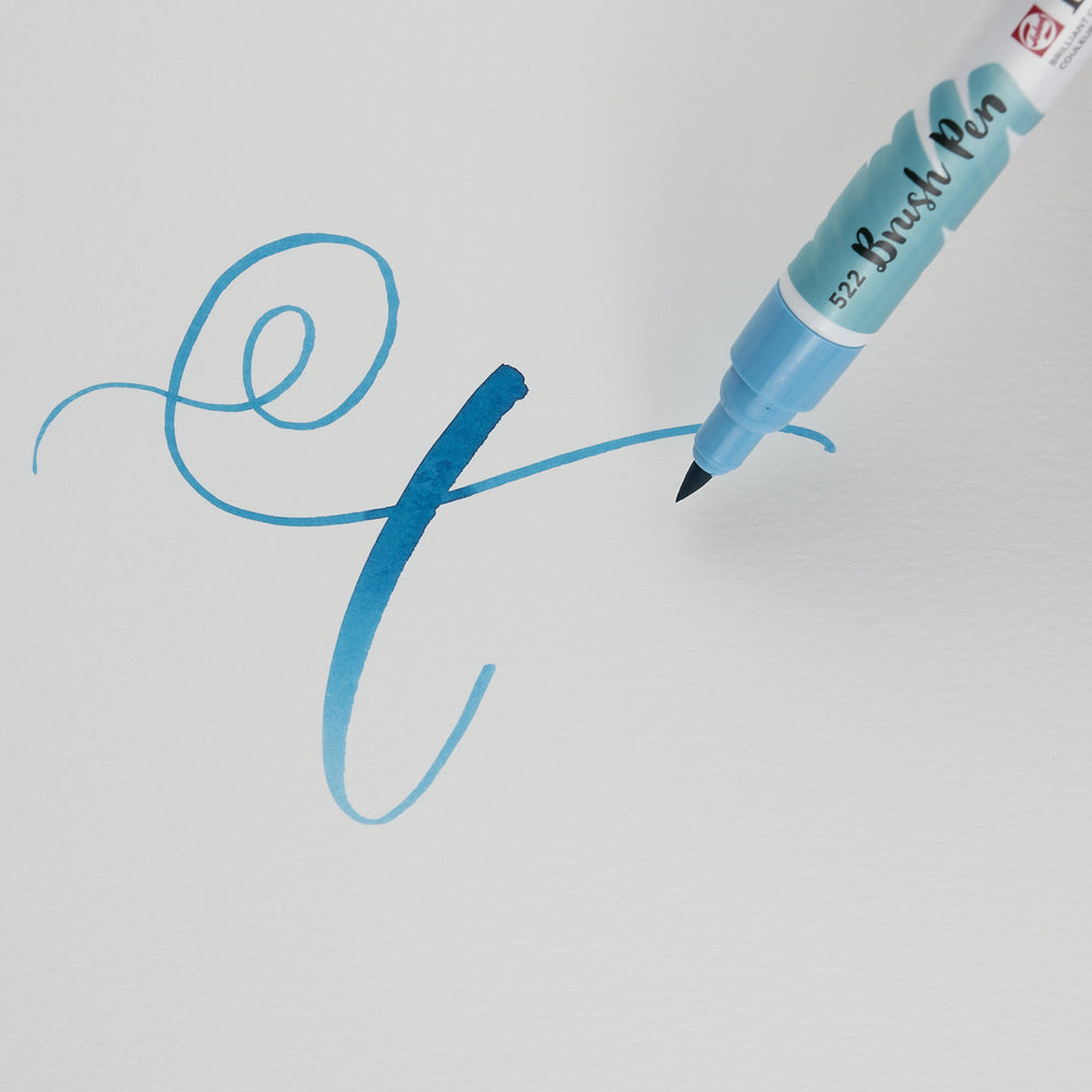 Ecoline Brushpen 522 Türkisblau (1)