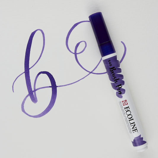 Ecoline Brushpen 548 Blauviolett