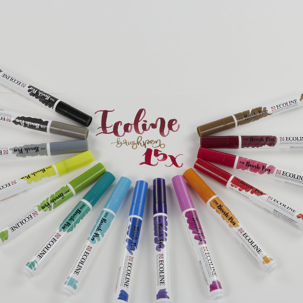 Etui 15 Marker Lettering Ecoline