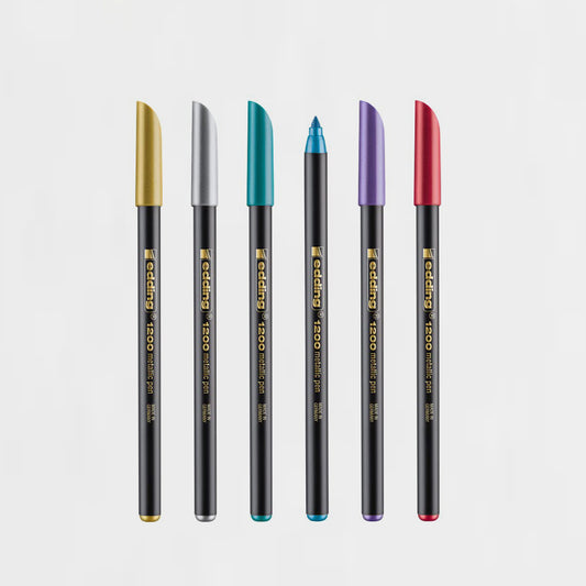 6er-Set Metallic-Marker 1200 Edding