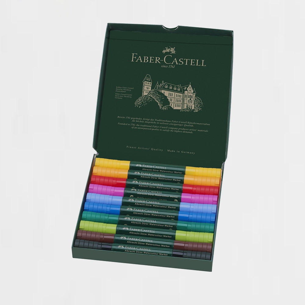 10er-Set Aquarellmarker Albrecht Dürer Faber Castell