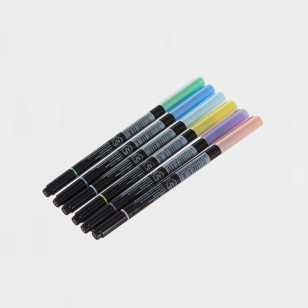 6er-Set Marker Lyra Aqua Brush Duo Pastellfarben (1)