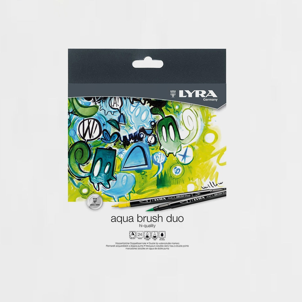 24er-Set Marker Lyra Aqua Brush Duo (1)