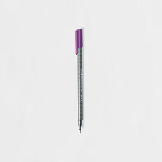 Etui mit 6 Filzstifte Triplus Fineliner Flamingo