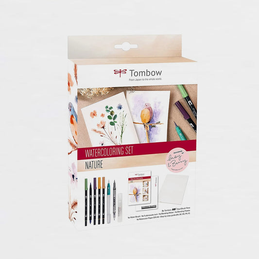 Set Marker Watercoloring Nature Tombow