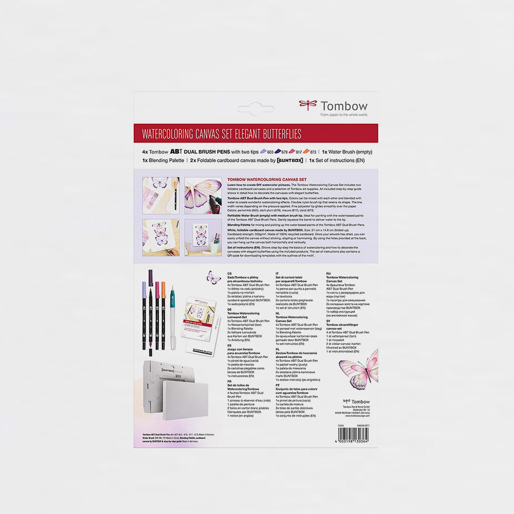 Set Marker Watercoloring Schmetterlinge Tombow