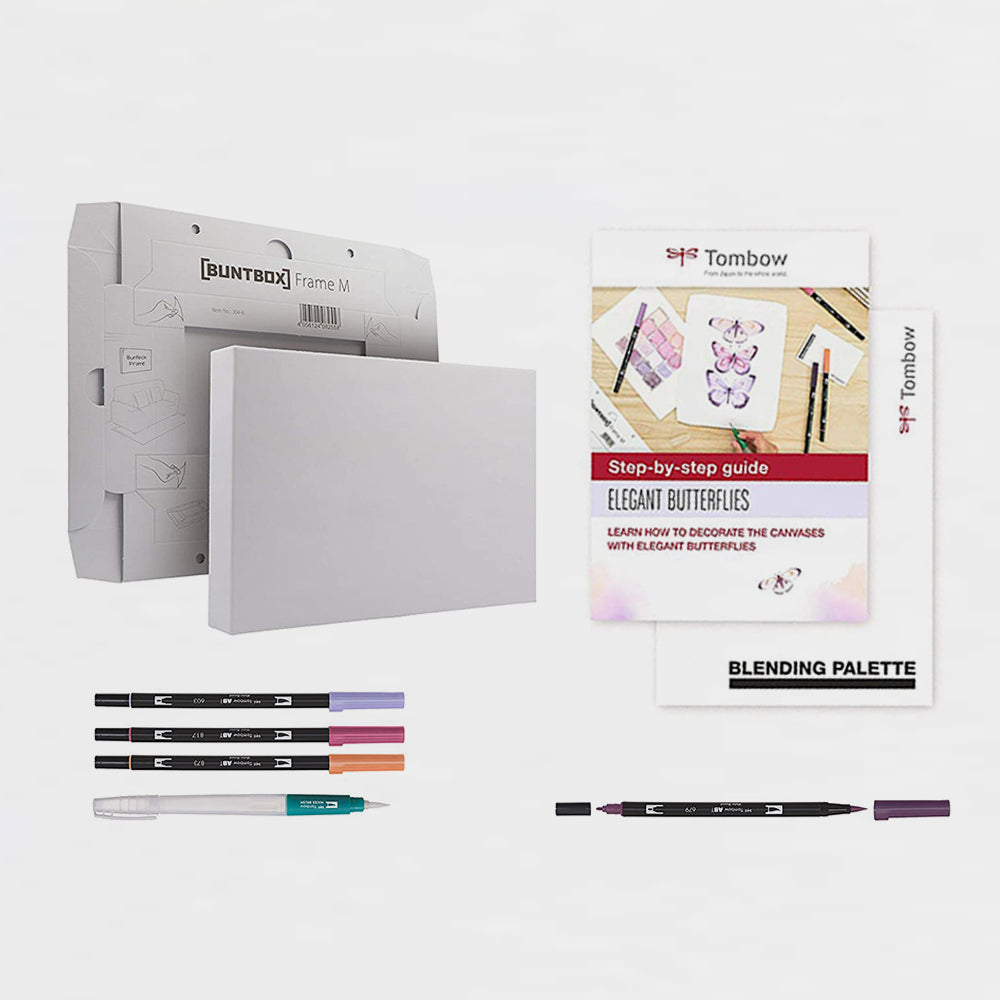 Set Marker Watercoloring Schmetterlinge Tombow (1)