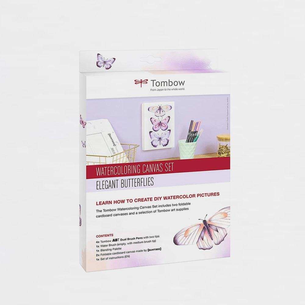 Set Marker Watercoloring Schmetterlinge Tombow (2)