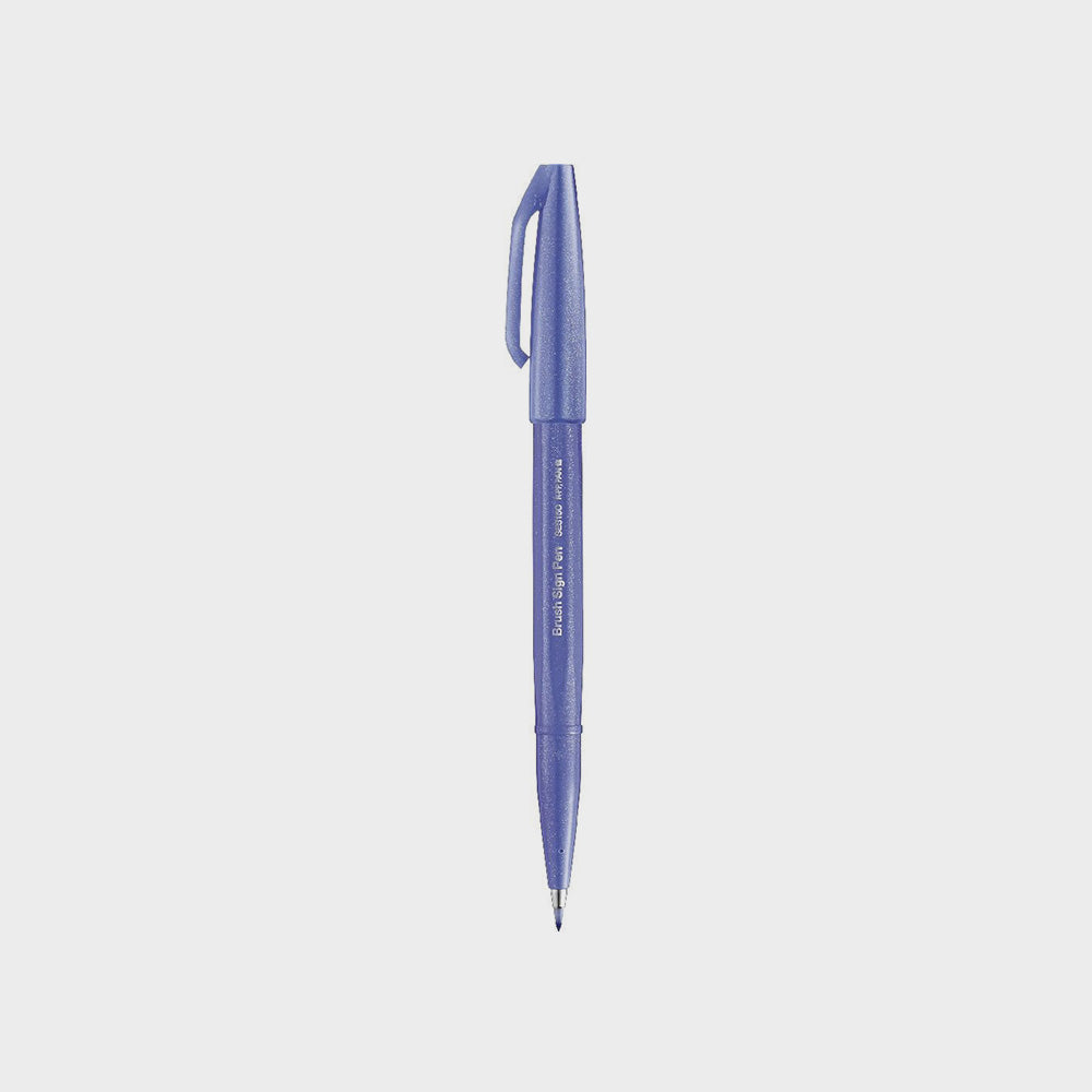 Marker Pinselspitze Blue Pentel Touch