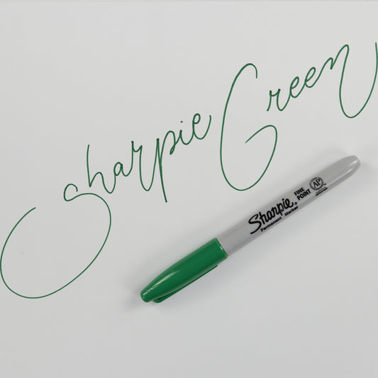 Marker Metallic Permanent Feine Spitze Grün Sharpie