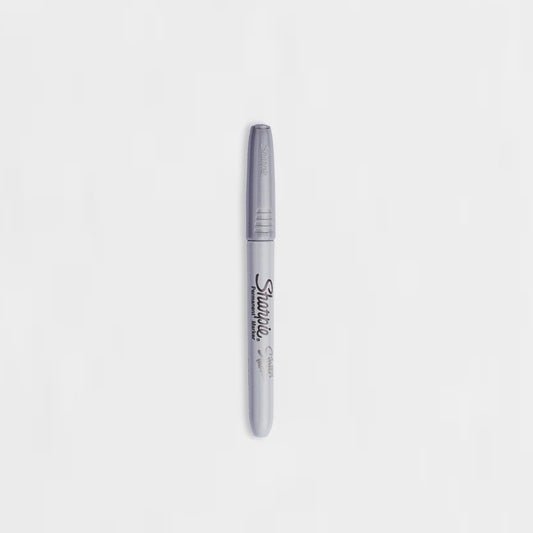 Marker Metallic Permanent Feine Spitze Silber Sharpie