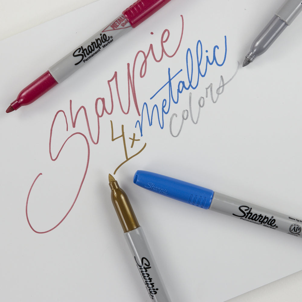 4er-Set Metallic-Permanentmarker Sharpie (1)