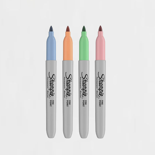 4er-Set Permanentmarker Pastellfarben Sharpie