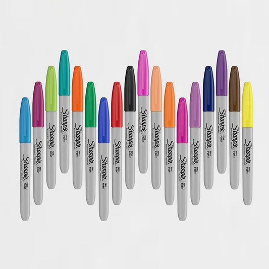 20er-Set Permanentmarker Verschiedene Farben Sharpie