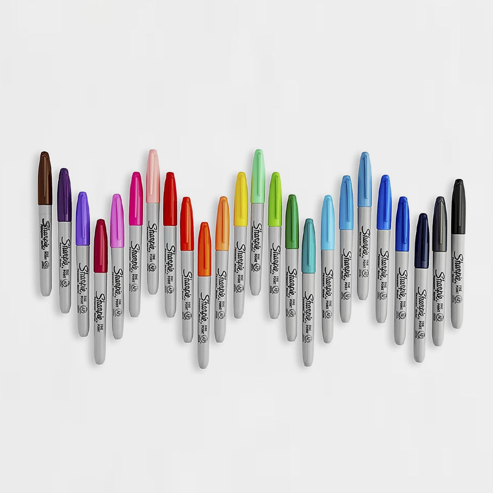 24er-Set Permanentmarker Electro Pop Sharpie