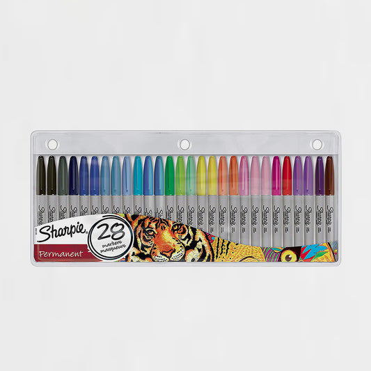 28er-Set Permanentmarker Verschiedene Farben Sharpie