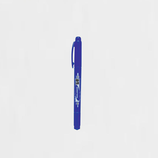 Permanentmarker Blau Zwei Spitzen Mono Twin Tombow