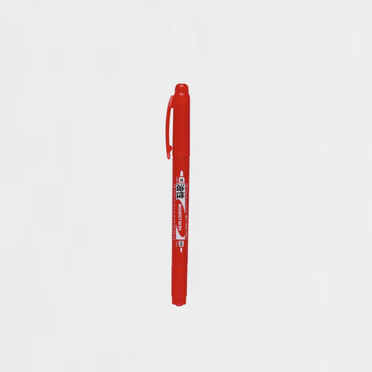Permanentmarker Rot Zwei Spitzen Mono Twin Tombow
