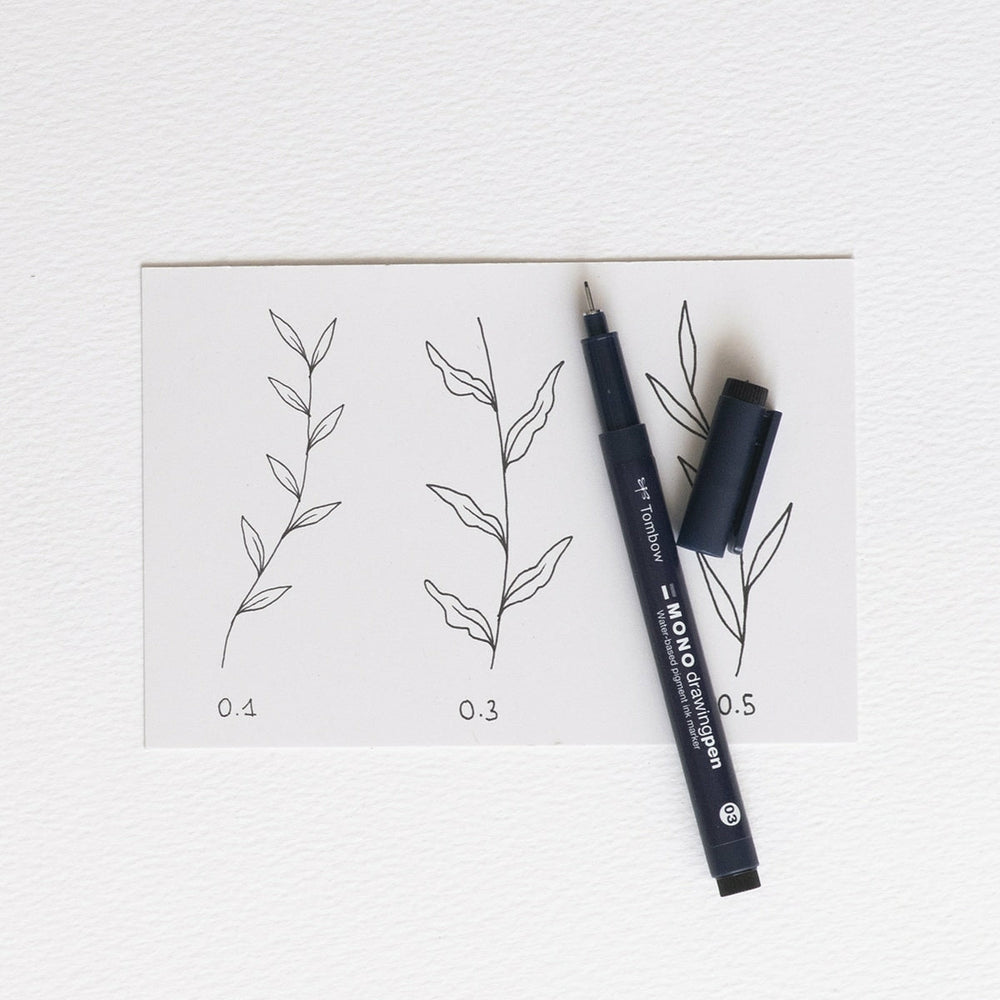 Marker Mono Drawing Pen 03 Tombow (2)