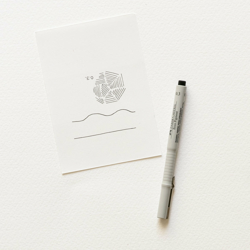 Kalibrierte Marker Ecco Pigment 0,4 Faber