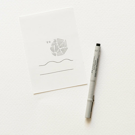 Kalibrierte Marker Ecco Pigment 0,4 Faber