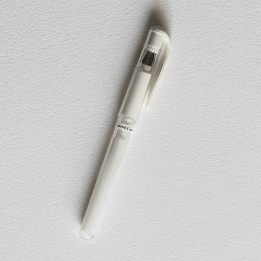 Gelroller Signo Broad 1 mm Uni-Ball Weiss