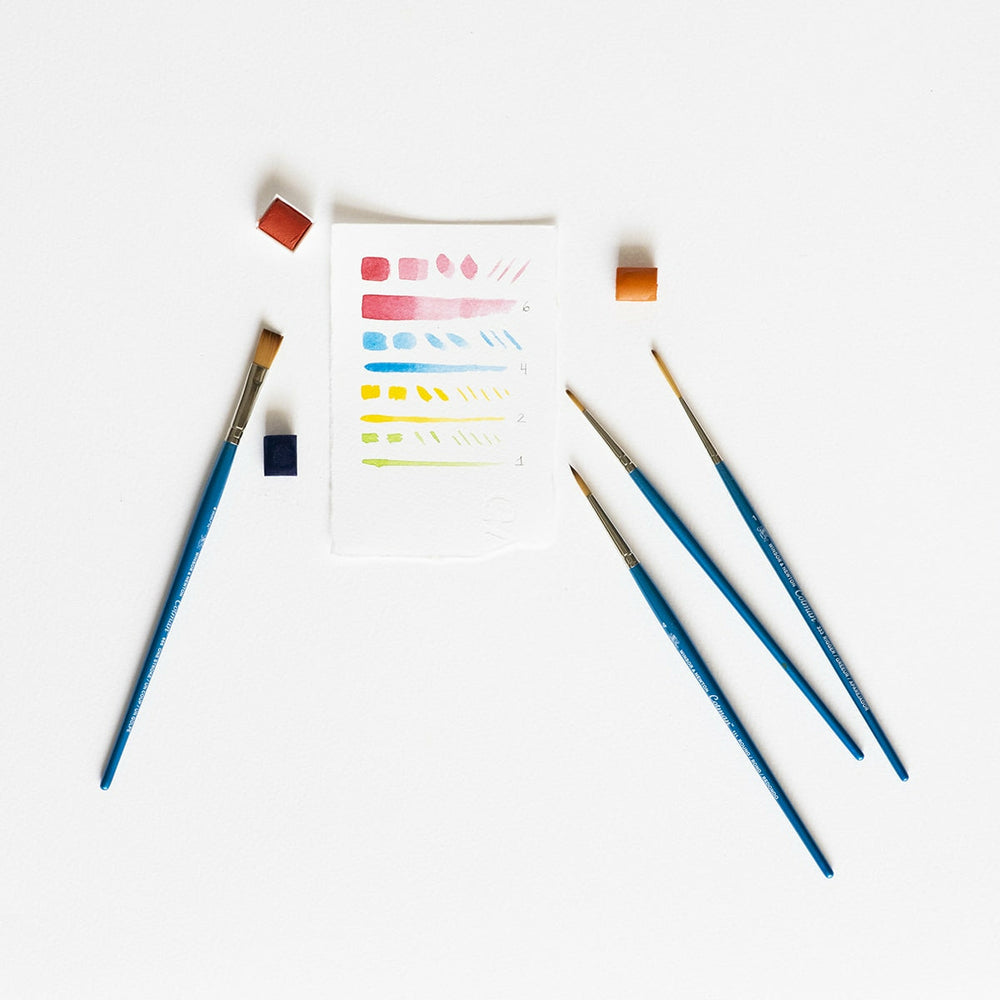 Set 4 Aquarellpinsel Winsor & Newton (1)