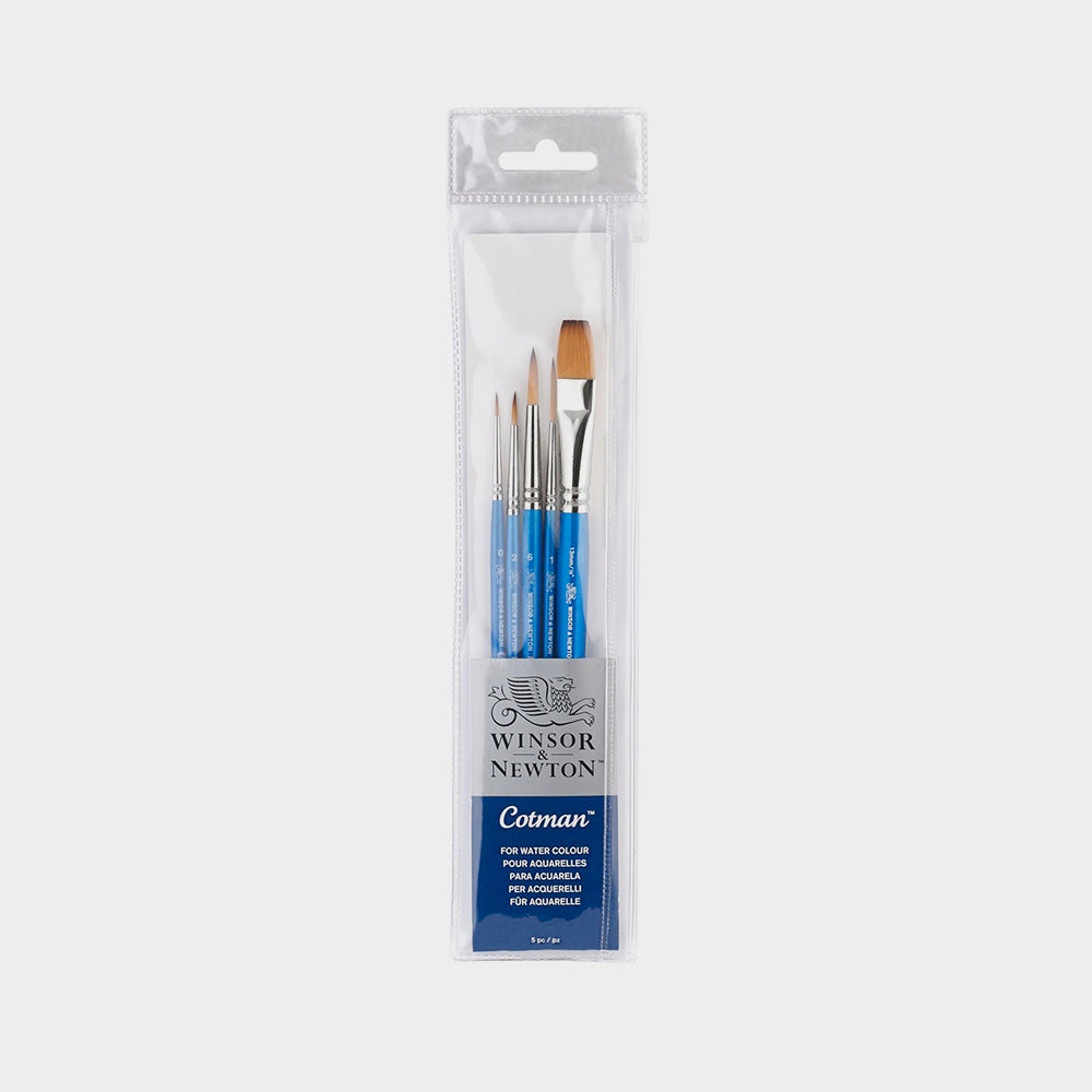 Set 5 Aquarellpinsel V.2 Winsor & Newton (1)