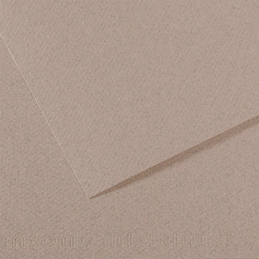 Zeichenpapier 426 Rotgrau Meliert Mi-Teintes 160 g. 50 X 65 Canson