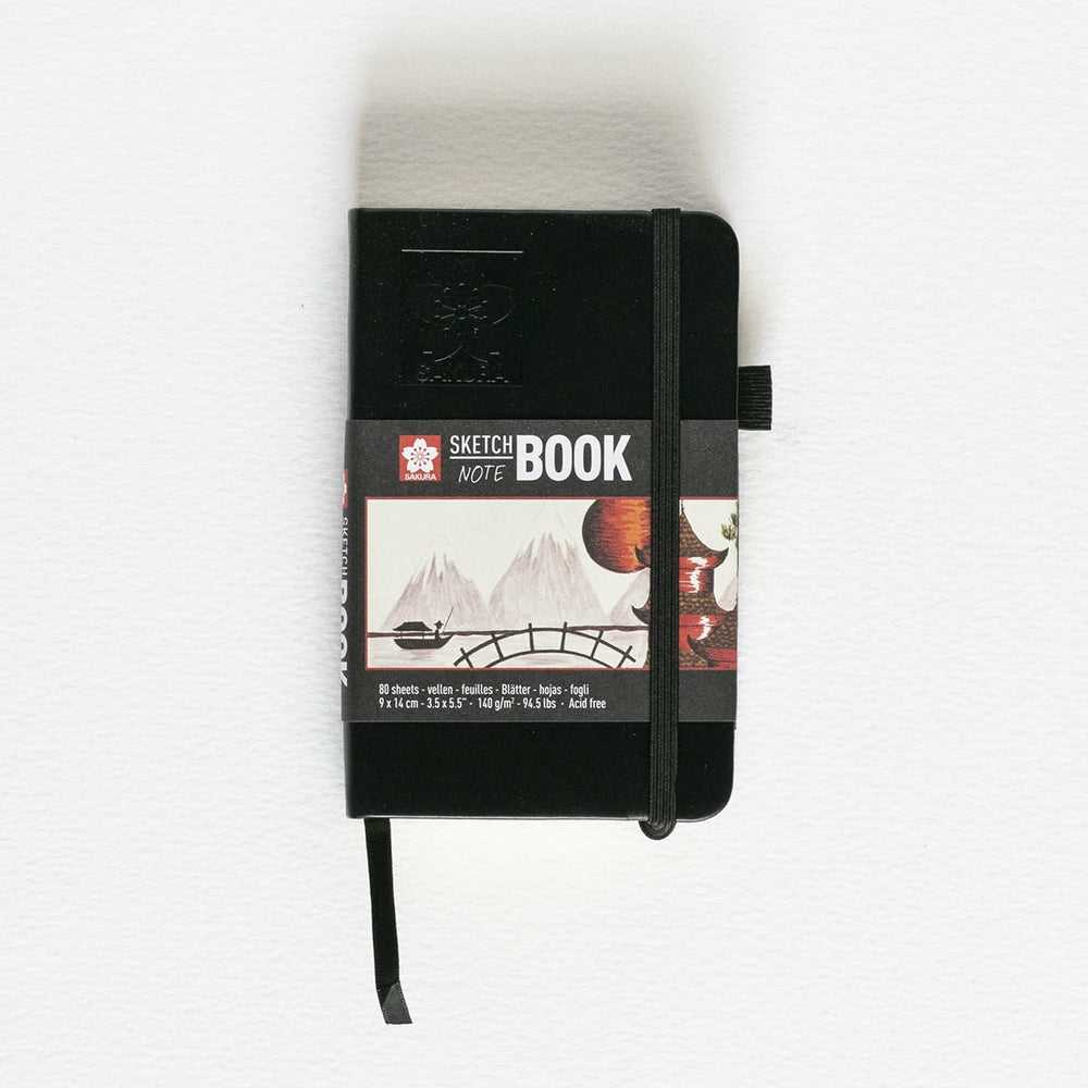 Block Sketchbook Schwarz 9x14 Sakura