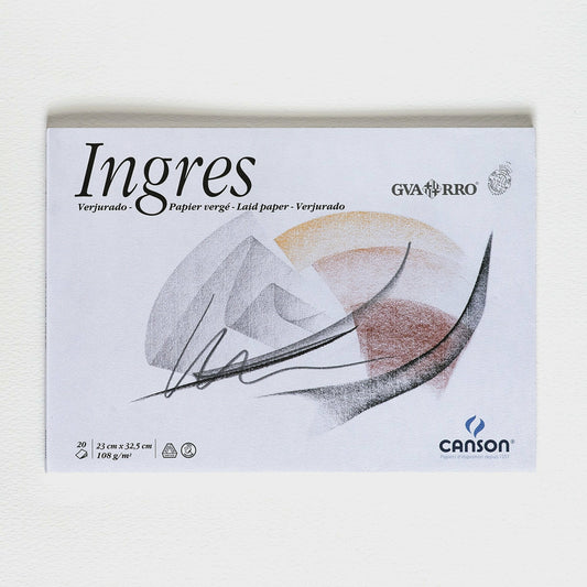 Block Guarro Ingres-Bütten 20h 108 g. Canson