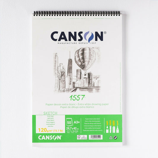 Zeichenblock 1557 A3 120 g. 50 Blatt Canson