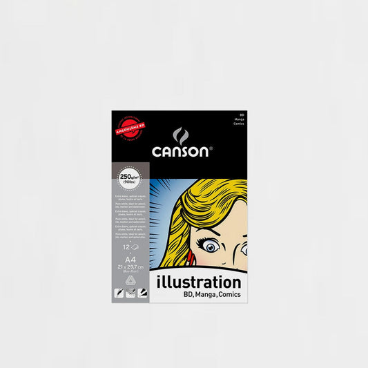 Block Illustration 250 G/M² A4 Canson