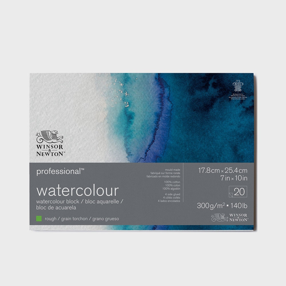 Aquarell Spiralblock Grob 300 g. 18 X 25 15h Winsor & Newton
