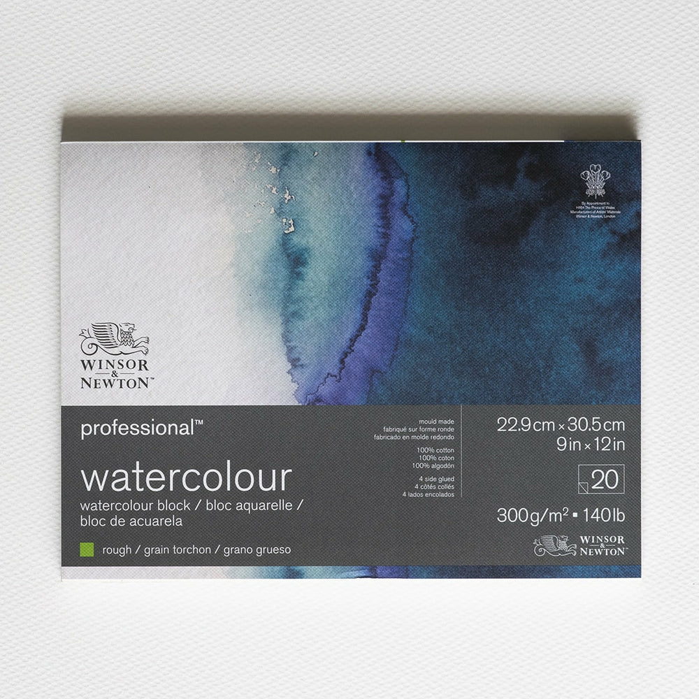 Aquarell Spiralblock Grob 300 g. 23 X 30 15h Winsor & Newton