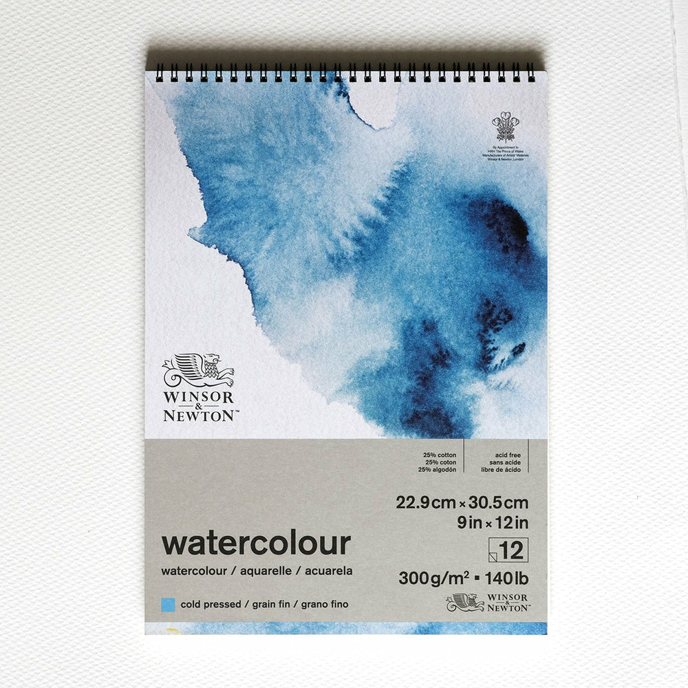 Aquarell Spiralblock 300 g. 23 X 30 12h Winsor & Newton (1)