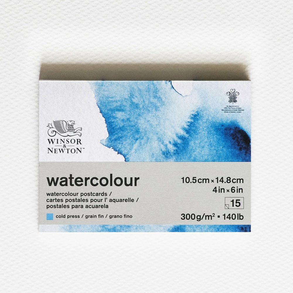 Aquarell Spiralblock Fein 300 g. A6 15h Winsor & Newton