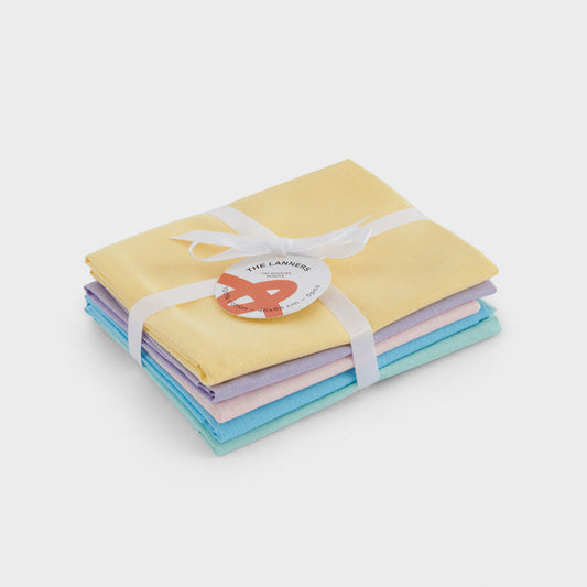 Sortiment Fat Quarter Pastellfarben 45 X 55 The Lanners