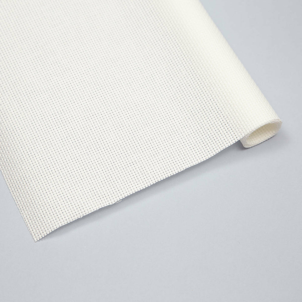 Stoff Aida 5,5 Stiche/Cm Weiss Dmc