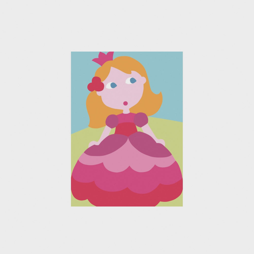 Set Halbstich Kinder Prinzessin Lilou Dmc