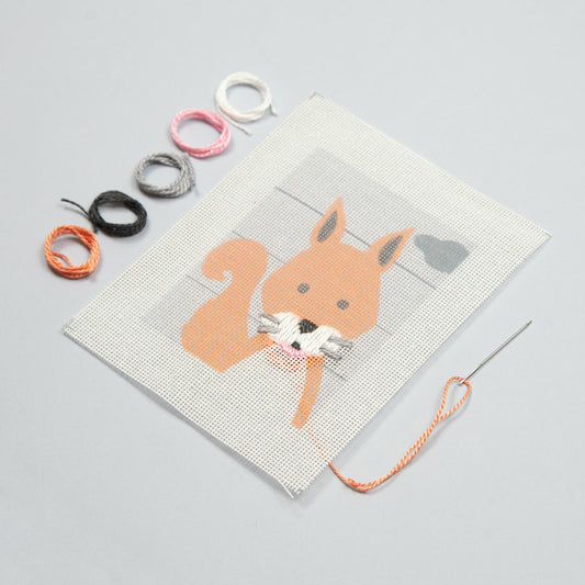 Set Spannstich Kinder Kleines Eichhörnchen Dmc