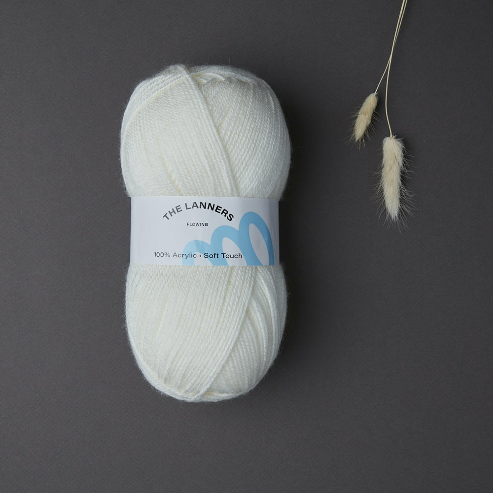 Wollknäuel Flowing White 574 The Lanners