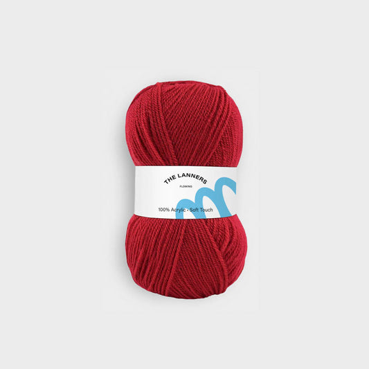 Wollknäuel Flowing Red 542 The Lanners