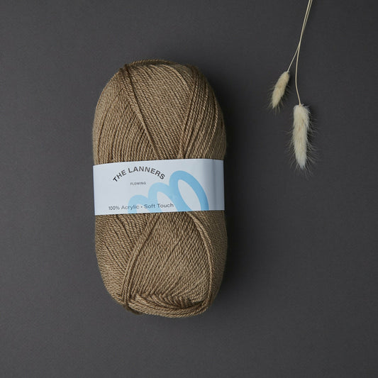 Wollknäuel Flowing Taupe 545 The Lanners