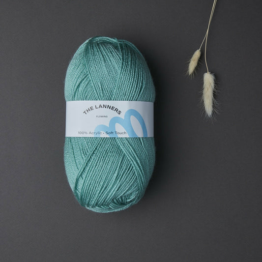 Wollknäuel Flowing Greenish Grey 510 The Lanners