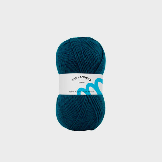 Wollknäuel Flowing Deep Blue 507 The Lanners