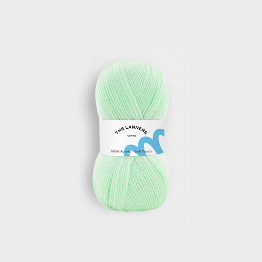 Wollknäuel Flowing Powder Green 732 The Lanners