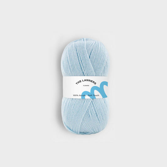 Wollknäuel Flowing Powder Blue 537 The Lanners